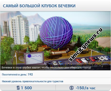 Самый большой клубок бечевки