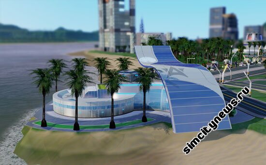 Волновая электростанция Simcity