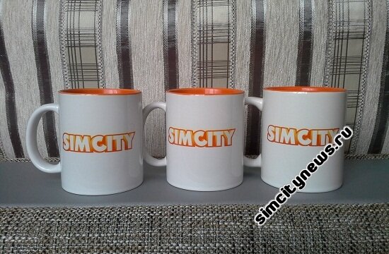 Кружка с логотипом SimCity