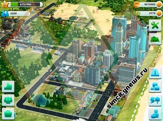 Simcity для Android