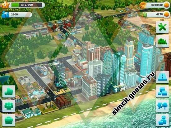 Simcity для iPad