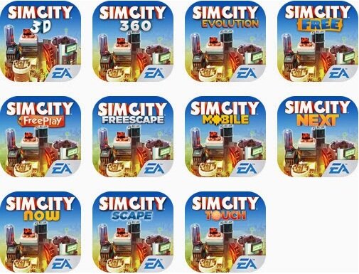 Simcity для смартфонов и планшетов