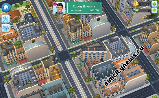 Город Париж в Simcity