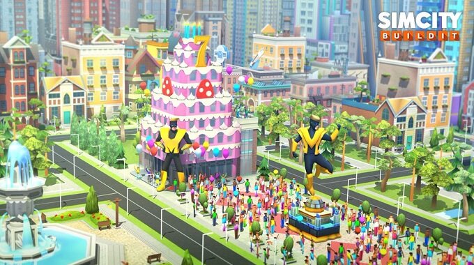 SimCity BuildIt 7 лет